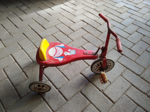 Triciclo Antigo Brinquedos Bandeirantes Metal Anos 60 70 80 