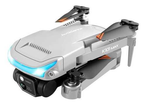 Drone K101 Max Sensor Obstáculos Con 3 Baterías + Maletín