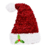 Party Store - Gorro Santa Papa Noel 14cm Alto Deco Navideña