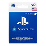 Tarjeta Psn $20 Usd Para Cuenta Usa Playstation