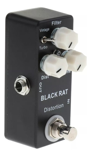 Pedal De Efectos De Guitarra Black Rat Distortion True
