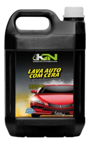 Lava Autos Shampoo Para Carro Com Cera 5 Litros Concentrado