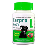 Norvet Carpropet's L P/26 Kg Carprofeno, Ginkgo Biloba 30tab