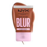 Base De Maquillaje Líquida Nyx Professional Makeup Bare With Me Bare With Me Blur Tint Bare With Me Blur Tint Warm Caramel Tono Café - 20.199cc 3.58g