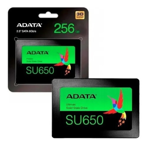 Ssd Adata 256gb 3d Asu650ss-256gt-r