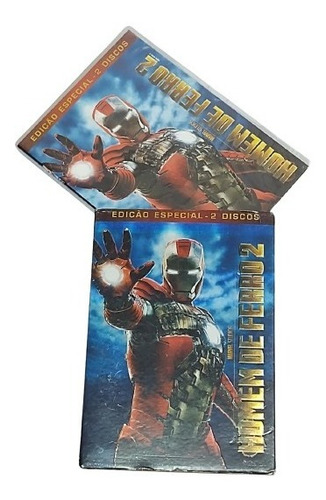 Dvd Duplo Homem De Ferro 2  Edição Especial + Capa