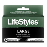 Lifestyles Preservativo Large 12 Condones