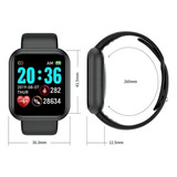 D20 Pro Y68 Smartwatch Esportivo Bluetooth Android/ios Cor Da Caixa Rosa
