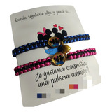 Duo De Pulseras Amistad Parejas Variedad, Envio Gratis