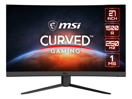 Msi Monitor Curvo Para Juegos G27c4x De 27,  X  (fhd), 1ms,.