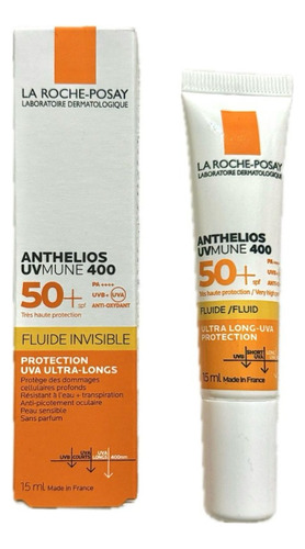 Protector Solar Fps50 Anthelios Uv Mune 400 Travel Size 15ml