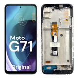 Frontal Tela Display Moto G71 5g Original  C/ Aro Xt2169