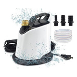 Pool Cover Pump, 1100 Gph Submersible Water Sump Pump F...