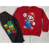 Sudadera Niño Super Mario Bross Perchado