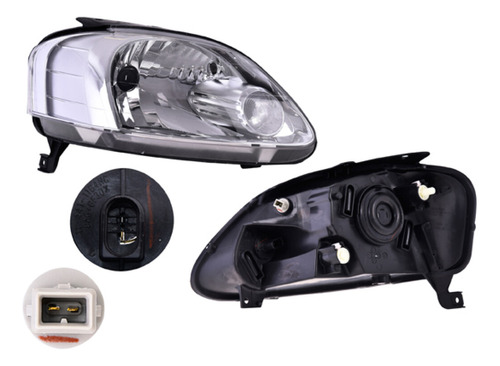 Faro Garantizado Der Manual Depo Volkswagen Crossfox 07 - 09