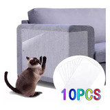 Protector De Sofá Antiarañazos Para Muebles Y Gatos, 10 Unid