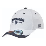 Gorra K.swiss Hombre Caballero, Blanco, Textil.