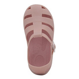 708-36 Huarache Niña Casual Rosa Ajuste Hebilla Plástica