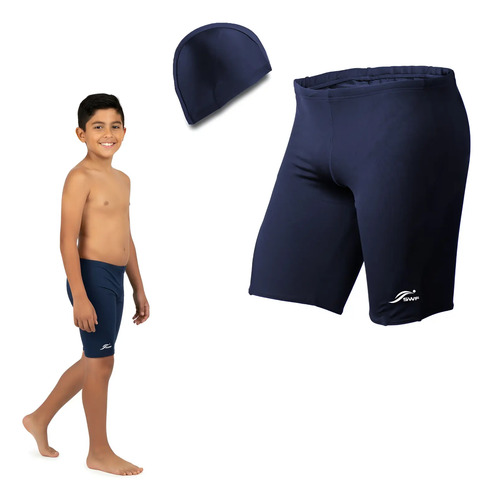 Traje De Baño Para Niño Jammer Deportivo Natacion Licra Swf