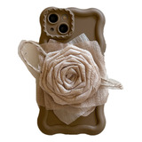 Funda De Teléfono Vintage Withered Roses Para iPhone 14 15 P