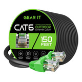 Cable Ethernet Cat6 Para Exteriores (45 M) Gearit