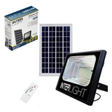 Foco Proyector Solar Led 40w Panel Solar Y Control Remoto