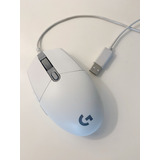 Mouse Gamer G203 Ligthsync Color Blanco 