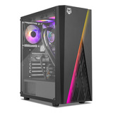 Gabinete Gamer Nox Hummer Frost Argb Mid-tower Black