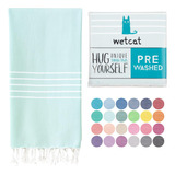 Toalla Turca Wetcat, Super Liviana, Extra Absorbente, Agua M