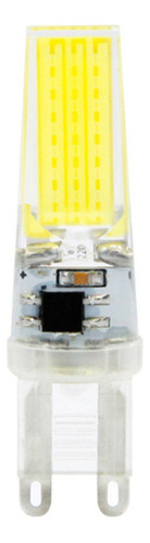 6x Lâmpada Halopin Led G9 2508 Cob 9w 220v Lustres Arandela Cor Da Luz Branco-frio