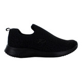 Pink Latte Tenis Slip On Negro Juvenil 81665