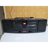 Rádio Fm Boombox Jvc Pc X500 Bivolt 