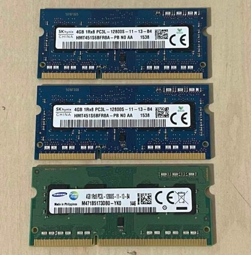 Memoria Ram Ddr3l 4gb 1600mhz 1.35v Sodimm Portatil