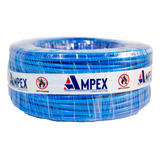 Cabo Flexivel Ampex 1x16mm² Azul X 100m Em Rolo