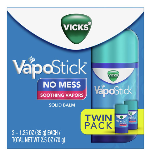 Vicks Vapostick Bálsamo Sólido Sin Ensuciar Vaporizadores