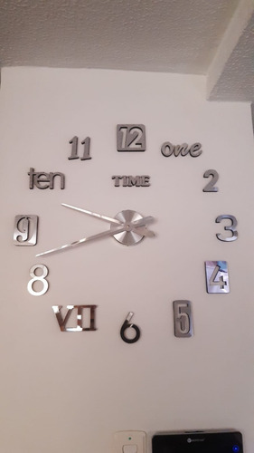 Reloj Digital 3 D Diferentes Diseños 80 Cm