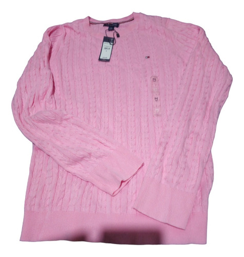 Sweter  Tommy Hilfiger Dama/mujer Talle M Rosa 