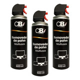 3 Aires Comprimido Limpieza Removedor De Polvo P Pc 600ml