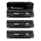 Kit 3 Toner Compatível Hp Ce285a 285a 85a P1102w M1132 M1210