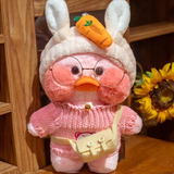 Peluche Pato Lalafanfan Orginal Color Rosa!!! 