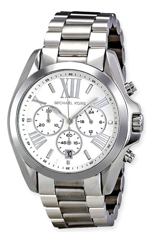 Reloj Para Hombre Michael Kors Quartz Silver Dial Mk5535