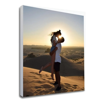 Cuadro Canvas Personalizado Imprime Fotos 50x40cm Color b\u002Fn o color Armazón bastidor de madera | Envío gratis