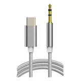 Cable Auxiliar De Audio, Tipo C A Plug 3.5 Mm 1 Metro 