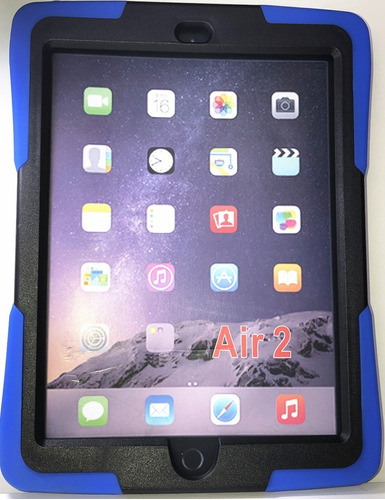 Capa iPad Air2 Anti Queda C/ Suporte Caneta P/ Touch Brinde 