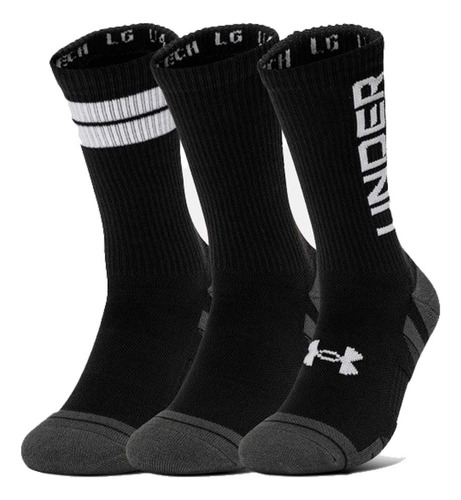 Under Armour Calcetines Perf Tech Nov Hombre 1379515-002