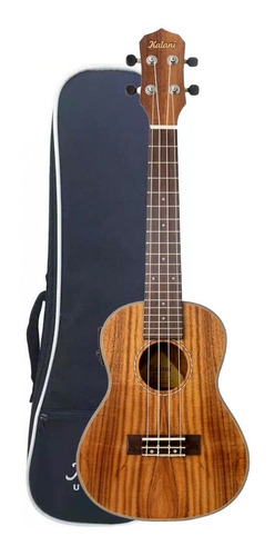 Ukulele Kalani Concerto 24 Kayke Series Koa Kal 330 Ck Eletr