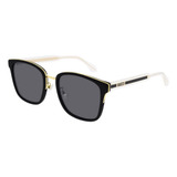 Gucci Gg0563skn 001 New Square Shape Negro Dorado