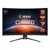 Monitor Gamer 32  Msi  Mag 325cqrf Qd Hd Color Negro