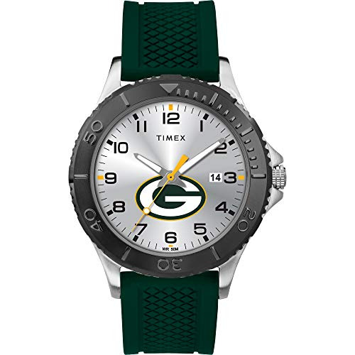 Reloj Timex Twzfpacmh Nfl Gamer Green Bay Packers Para Hombr