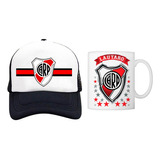 Gorra River Plate Y Taza Hincha Fanatico De River 